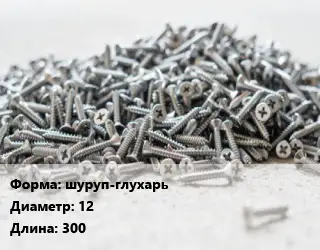 Шуруп шуруп-глухарь 12х300